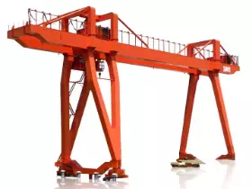 U typed Double Girder Hook Gantry Crane