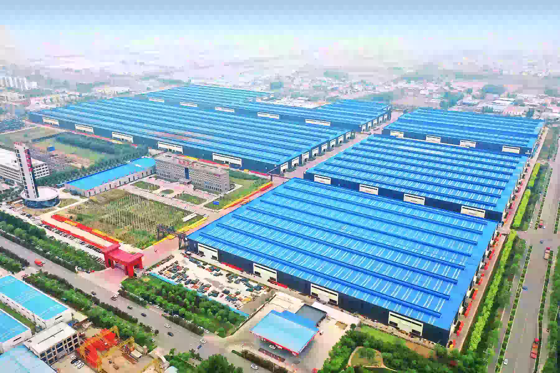 Aerial view of Intelligent Industrial Park