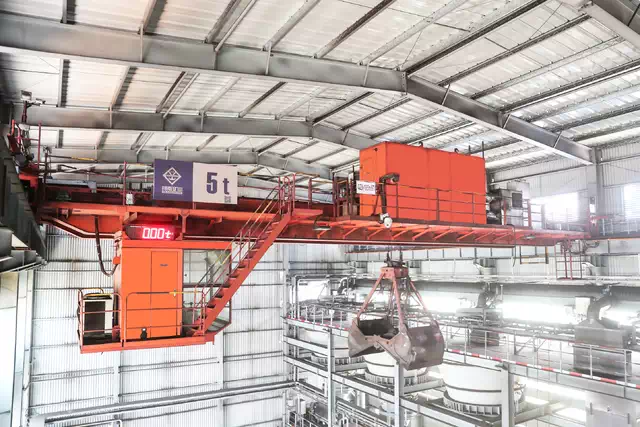 Unmanned Grab Steelmaking Cranes