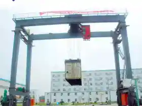 Rubber Tyre Container Crane
