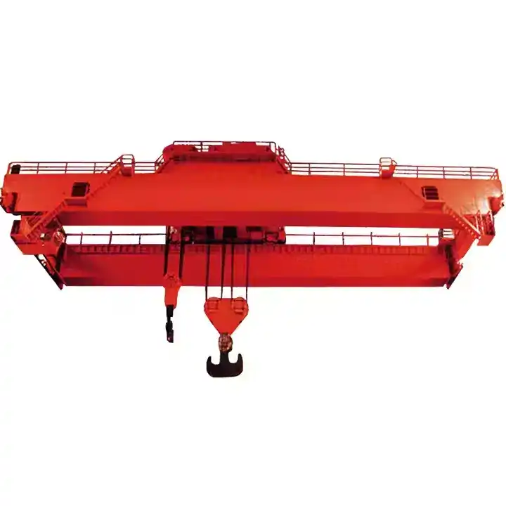 Two Purpose Bridge Crane Include Grab and Hook